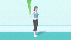Wii Fit トレーナー (SP) 待機モーション (1).gif