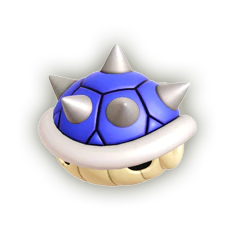 青い甲羅のフィギュア