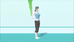 Wii Fit トレーナー (SP) 待機モーション (2).gif